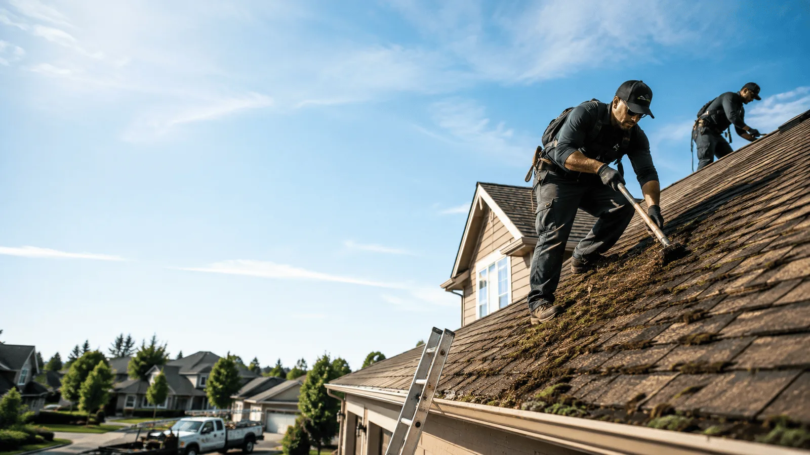 Roof Moss Removal in Booker, TX near me